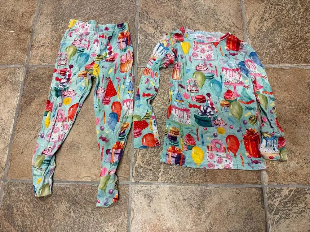 Posh Peanut Birthday Party Pajama Set 3T